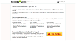 Desktop Screenshot of insuranceagentslocal.com